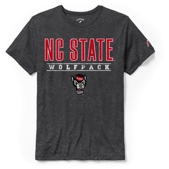 League NC State Wolfpack Slate Black Tee! - Picture 1 of 6
